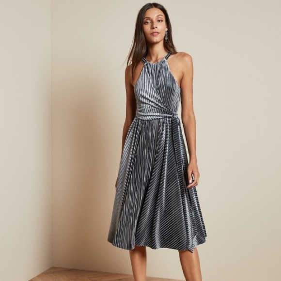 Ted Baker Dresses & Skirts - ✨SOLD✨Ted Baker Cyleste Velvet Wrap Dress